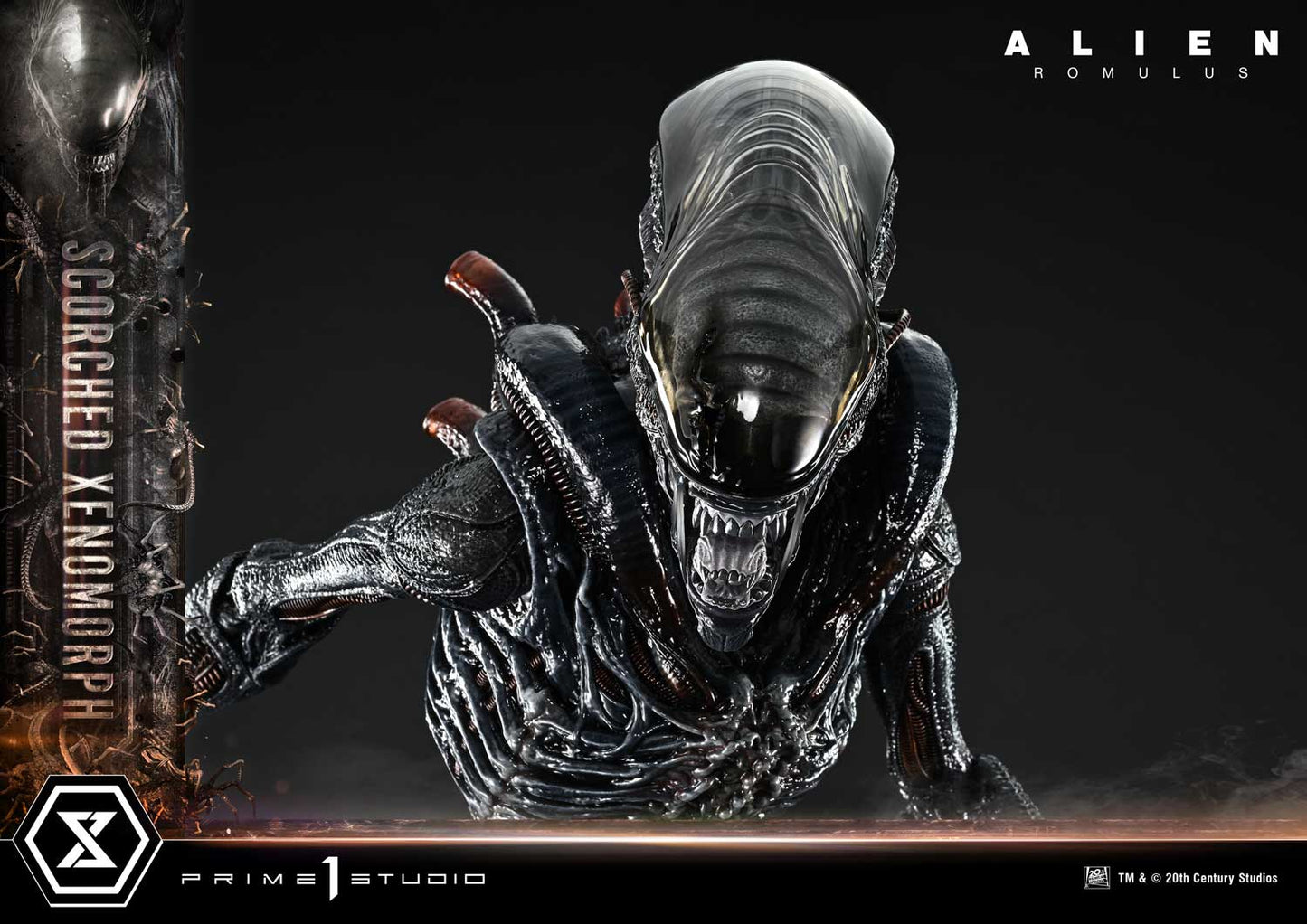 Prime 1 Studio - Alien: Romulus - Scorched Xenomorph (Deluxe Version)
