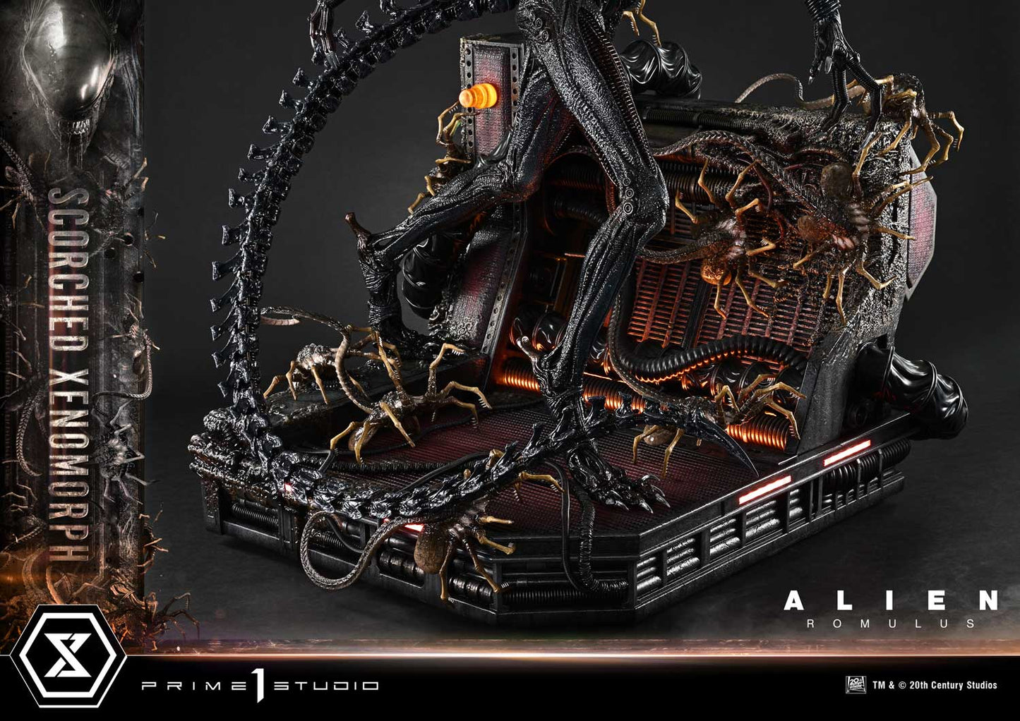Prime 1 Studio - Alien: Romulus - Scorched Xenomorph (Deluxe Version)
