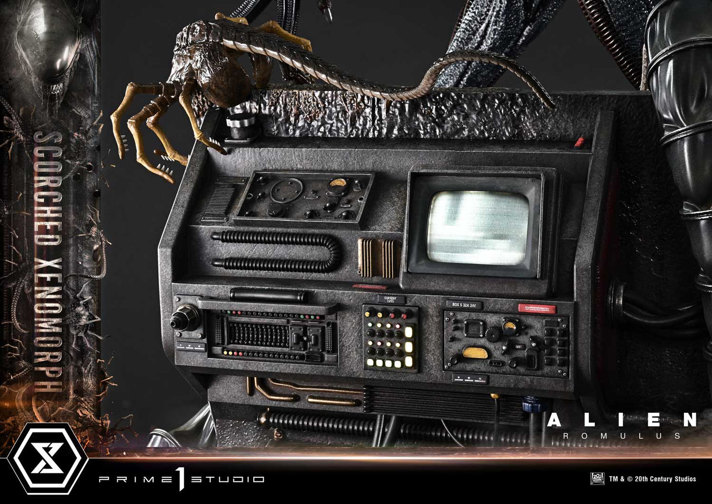 Prime 1 Studio - Alien: Romulus - Scorched Xenomorph (Deluxe Version)