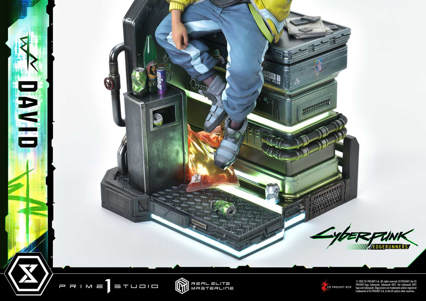 Prime 1 Studio - Cyberpunk Edgerunners: 1/4 Scale David (Deluxe Version)