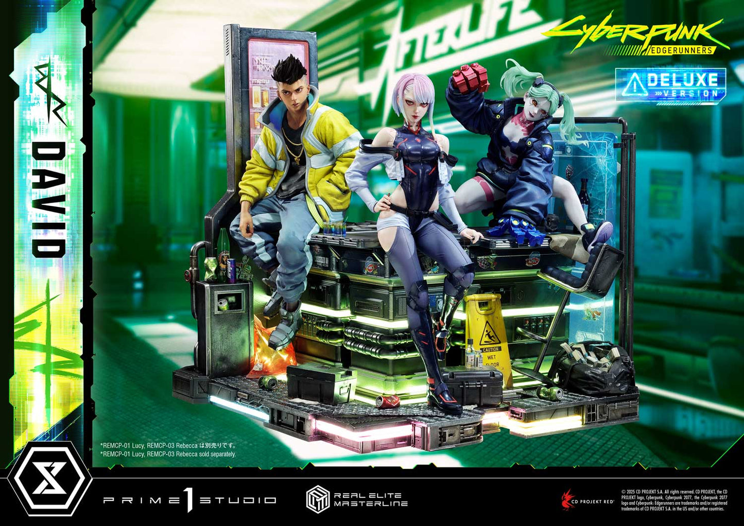 Prime 1 Studio - Cyberpunk Edgerunners: 1/4 Scale David (Deluxe Version)