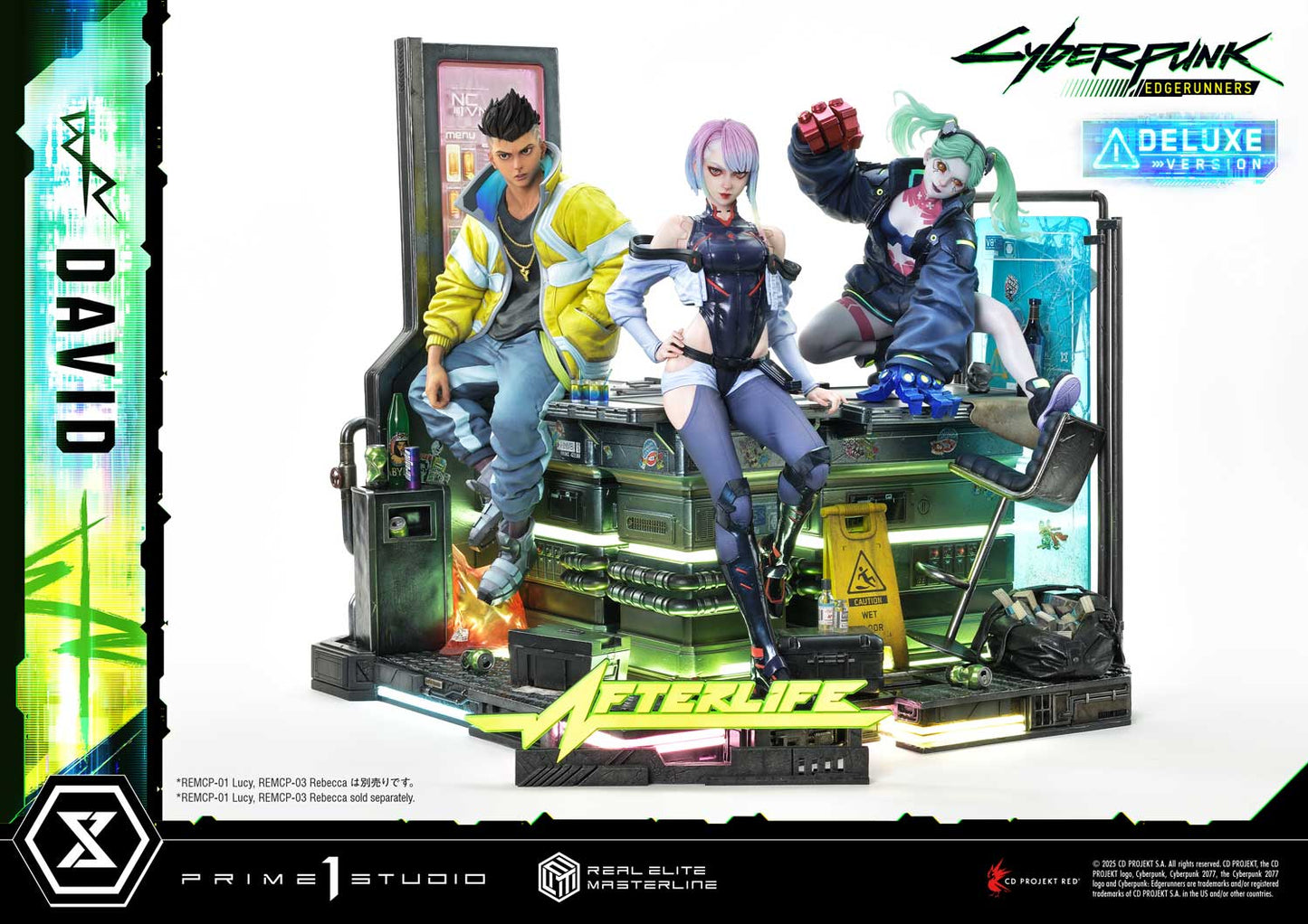 Prime 1 Studio - Cyberpunk Edgerunners: 1/4 Scale David (Deluxe Version)