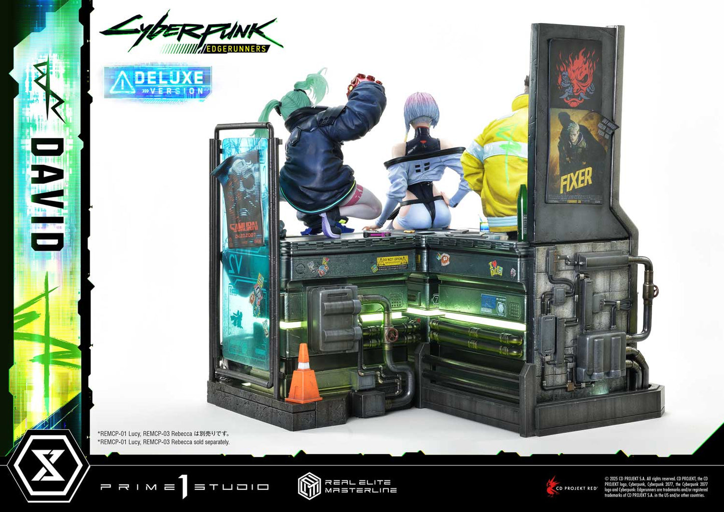 Prime 1 Studio - Cyberpunk Edgerunners: 1/4 Scale David (Deluxe Version)