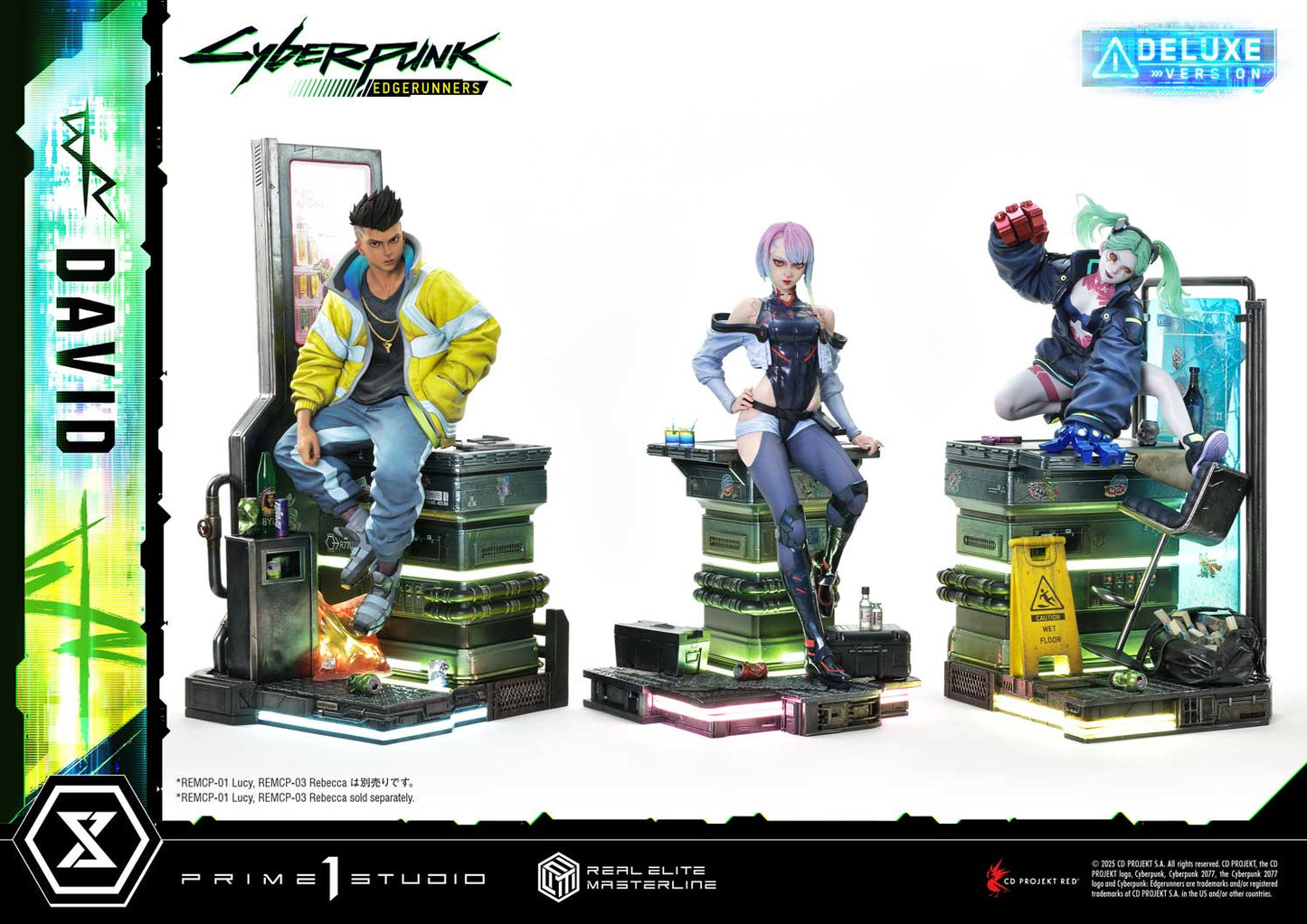 Prime 1 Studio - Cyberpunk Edgerunners: 1/4 Scale David (Deluxe Version)