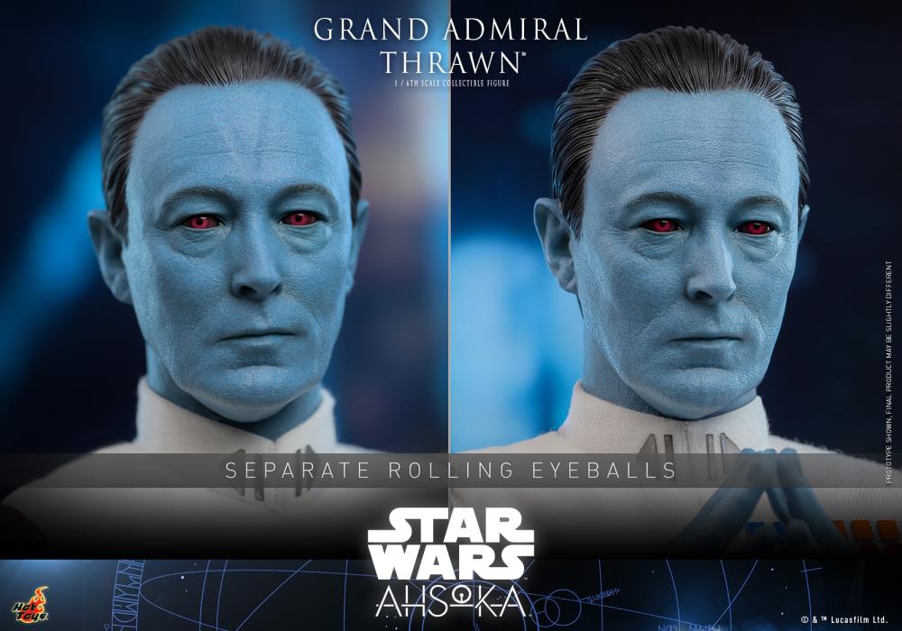 Hot Toys - TMS116 - Star Wars: Ahsoka: 1/6 Scale Grand Admiral Thrawn