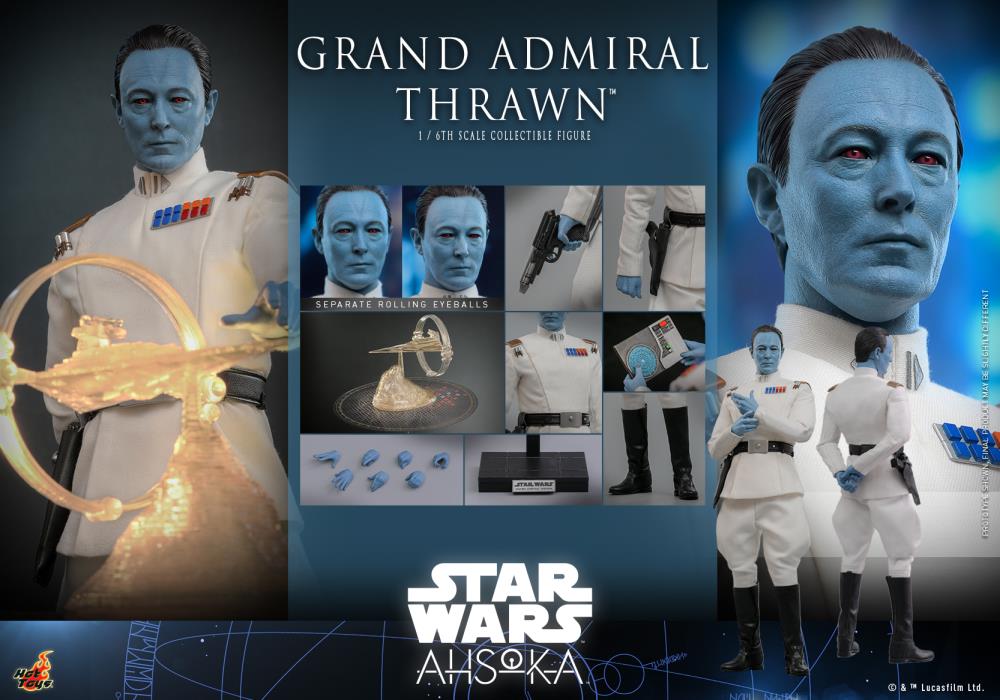 Hot Toys - TMS116 - Star Wars: Ahsoka: 1/6 Scale Grand Admiral Thrawn