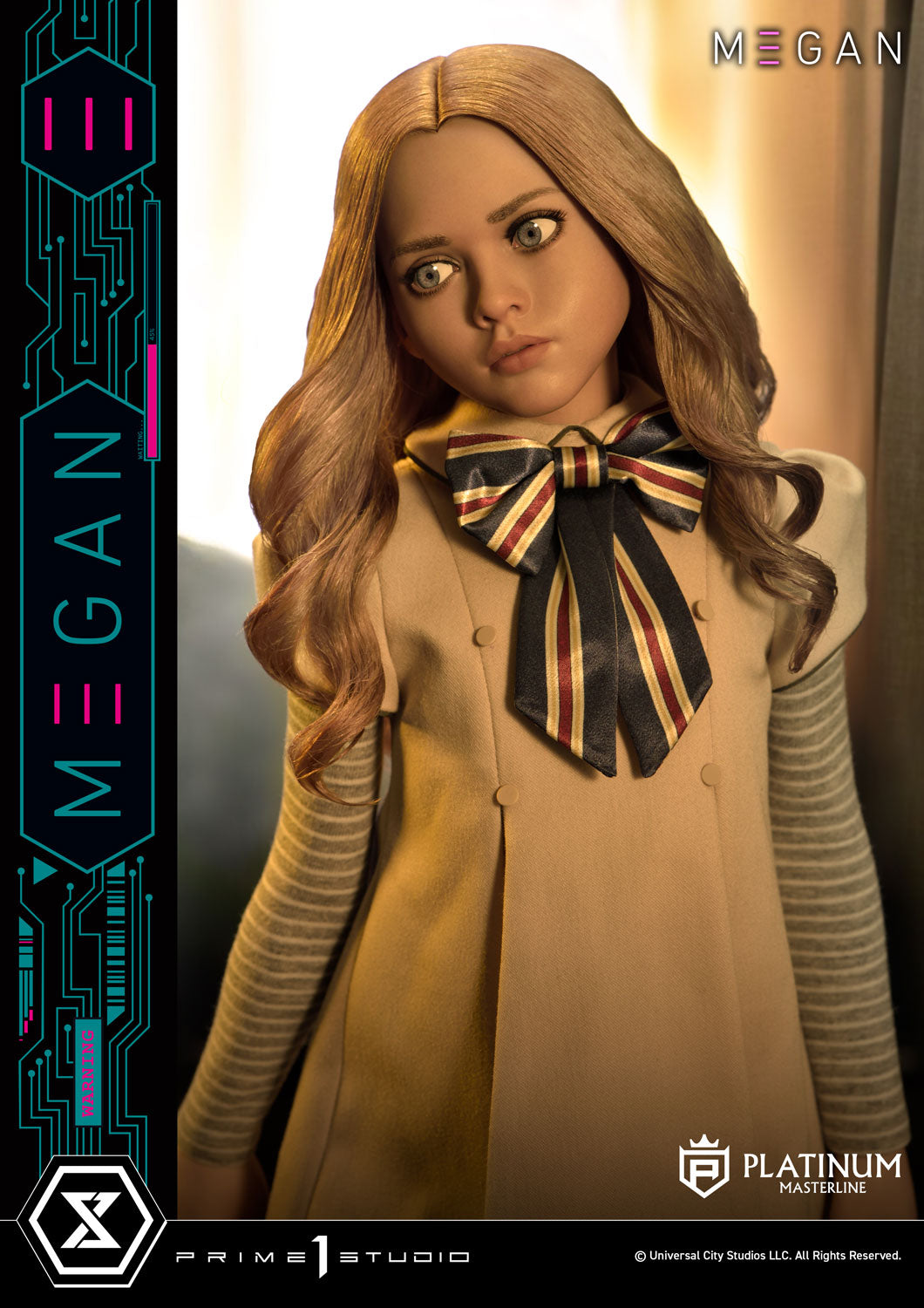 Prime 1 Studio Platinum Masterline - M3GAN (Film): 1/3 Scale M3GAN (Bonus Version)