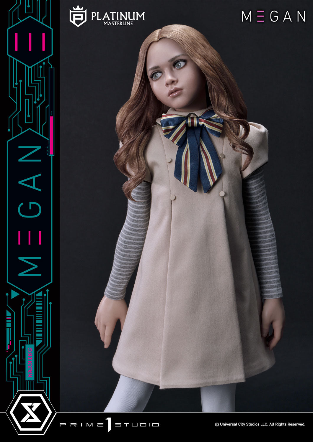 Prime 1 Studio Platinum Masterline - M3GAN (Film): 1/3 Scale M3GAN (Bonus Version)
