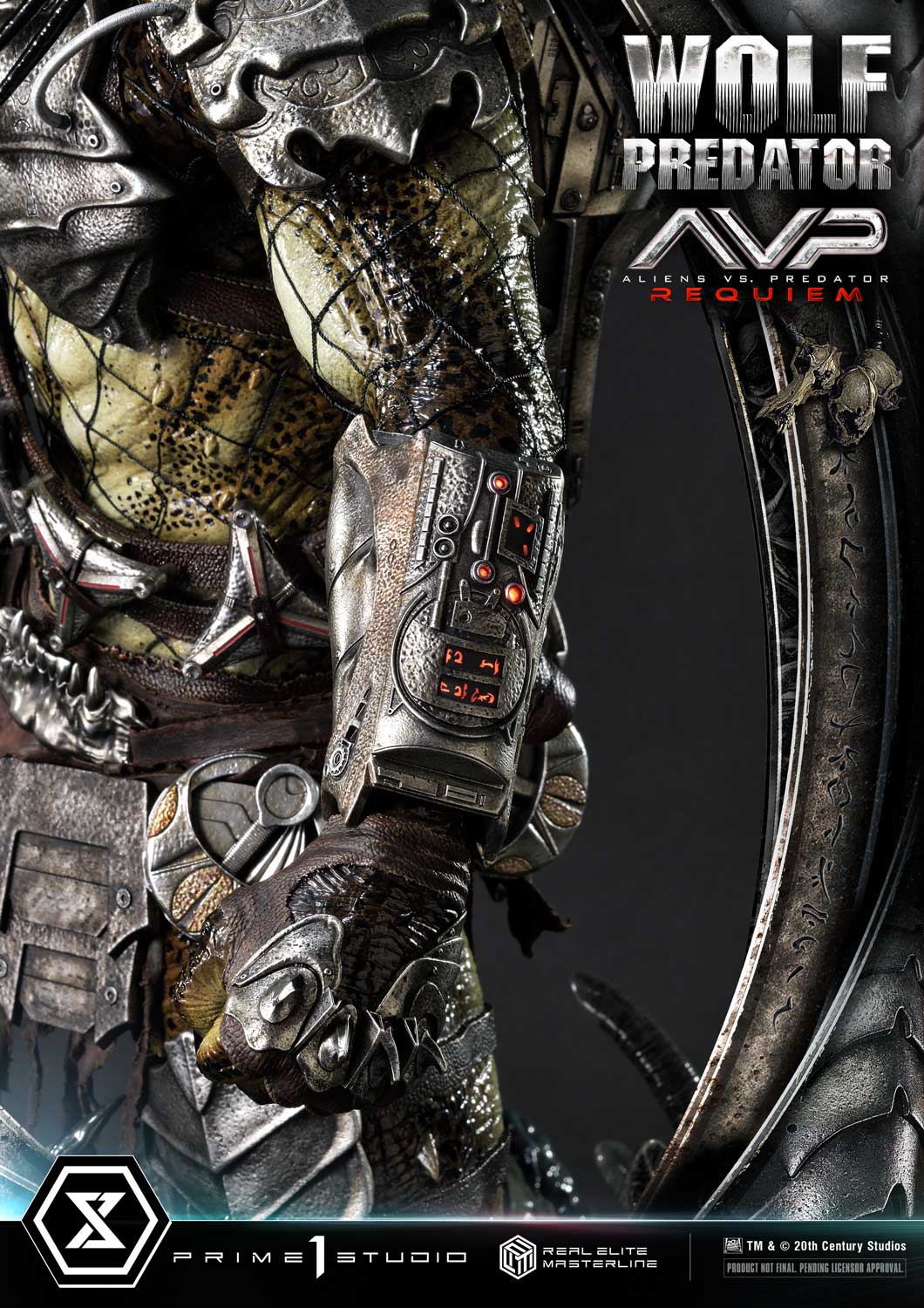 Prime 1 Studio - Aliens vs. Predator: Requiem: 1/3 Scale Wolf Predator (Regular Version)