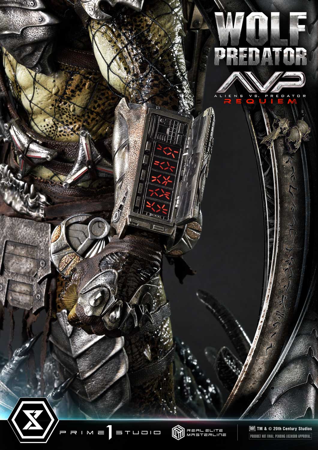 Prime 1 Studio - Aliens vs. Predator: Requiem: 1/3 Scale Wolf Predator (Regular Version)