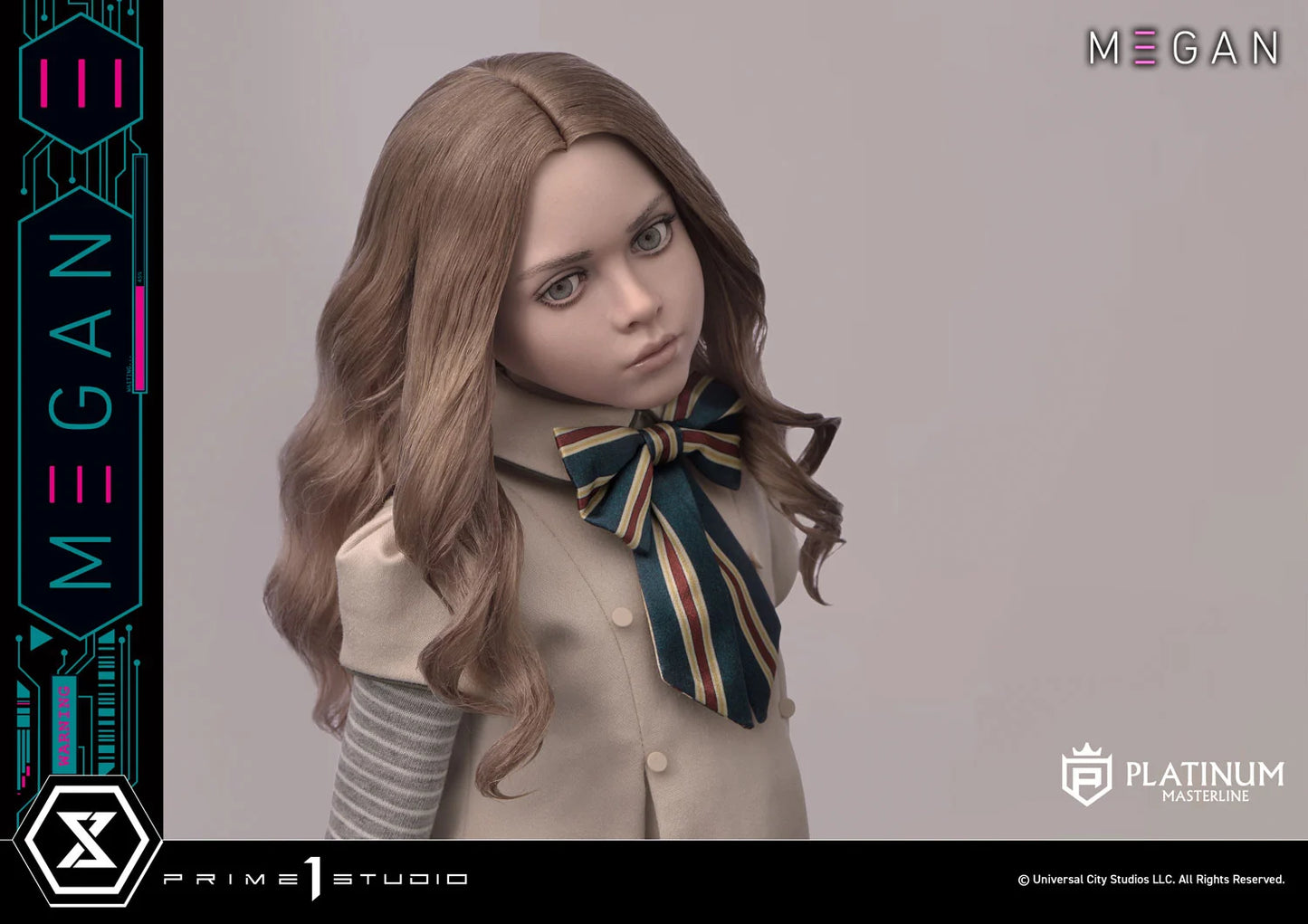 Prime 1 Studio Platinum Masterline - M3GAN (Film): 1/3 Scale M3GAN (Bonus Version)