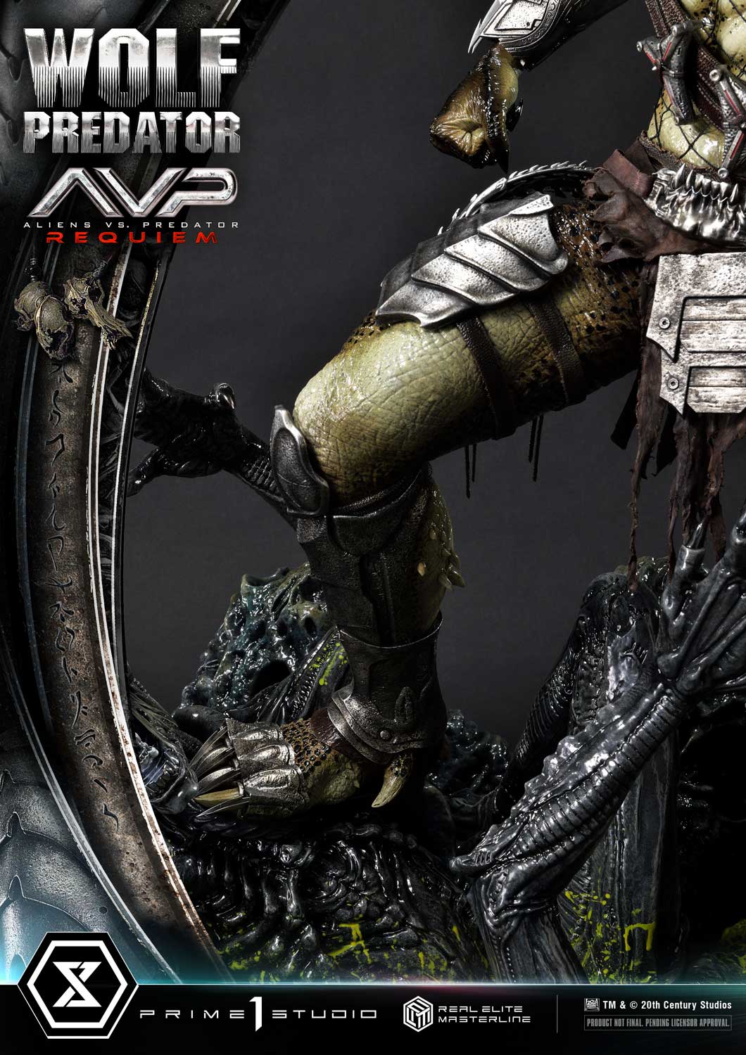 Prime 1 Studio - Aliens vs. Predator: Requiem: 1/3 Scale Wolf Predator (Regular Version)