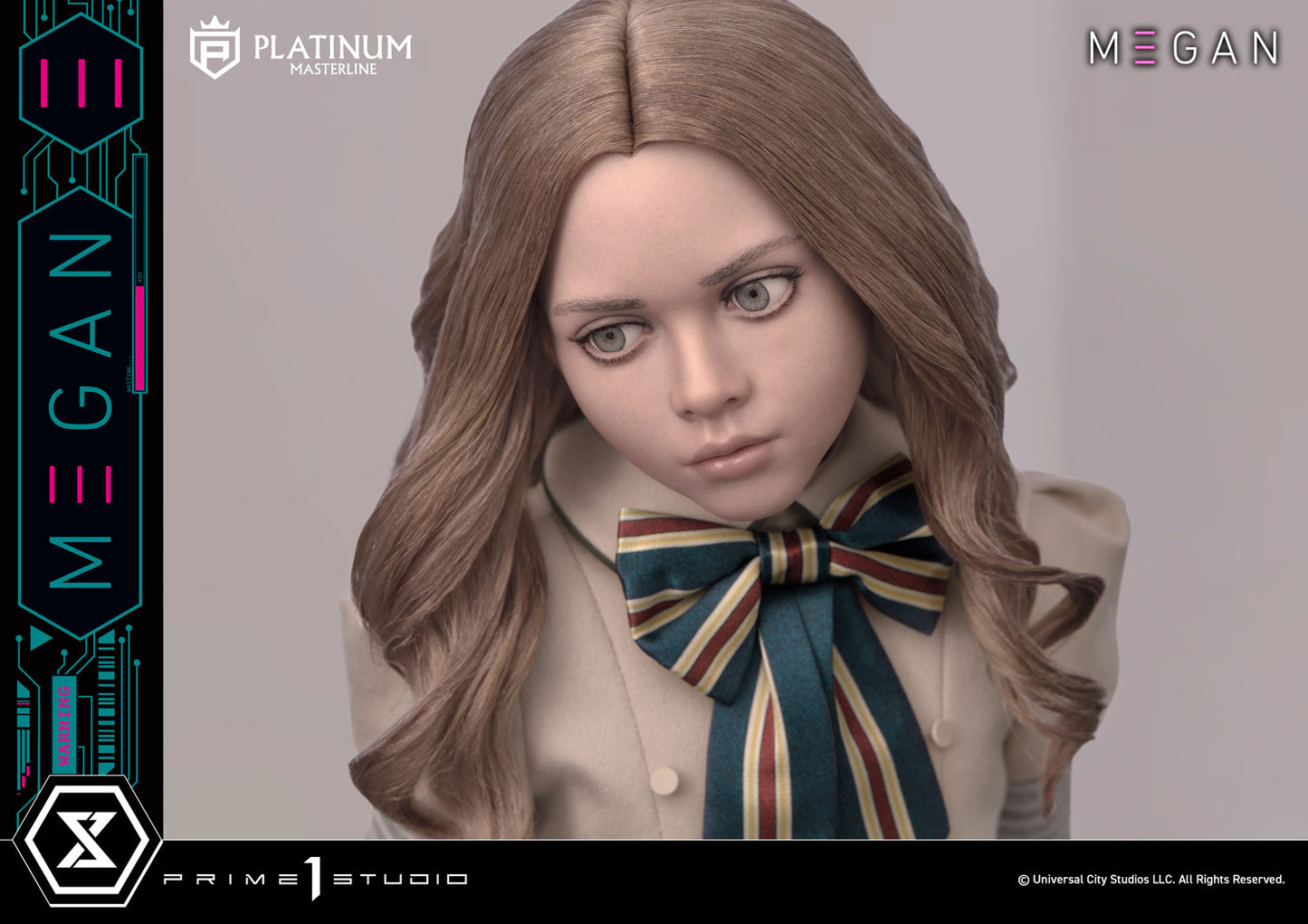 Prime 1 Studio Platinum Masterline - M3GAN (Film): 1/3 Scale M3GAN (Bonus Version)