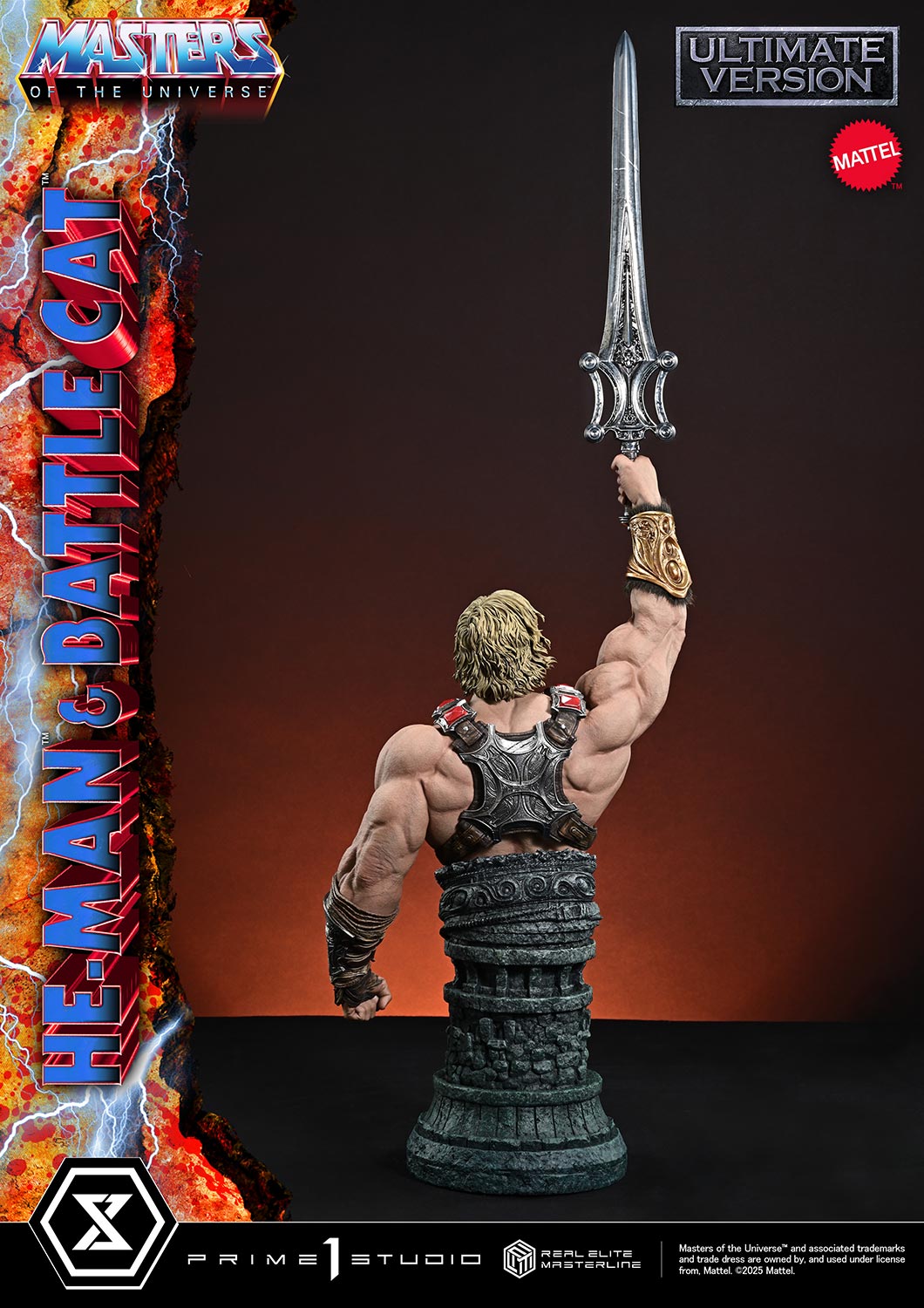 Prime 1 Studio -Masters of the Universe: 1/4 Scale He-Man & Battle Cat (Ultimate Version) Pre-order NOW