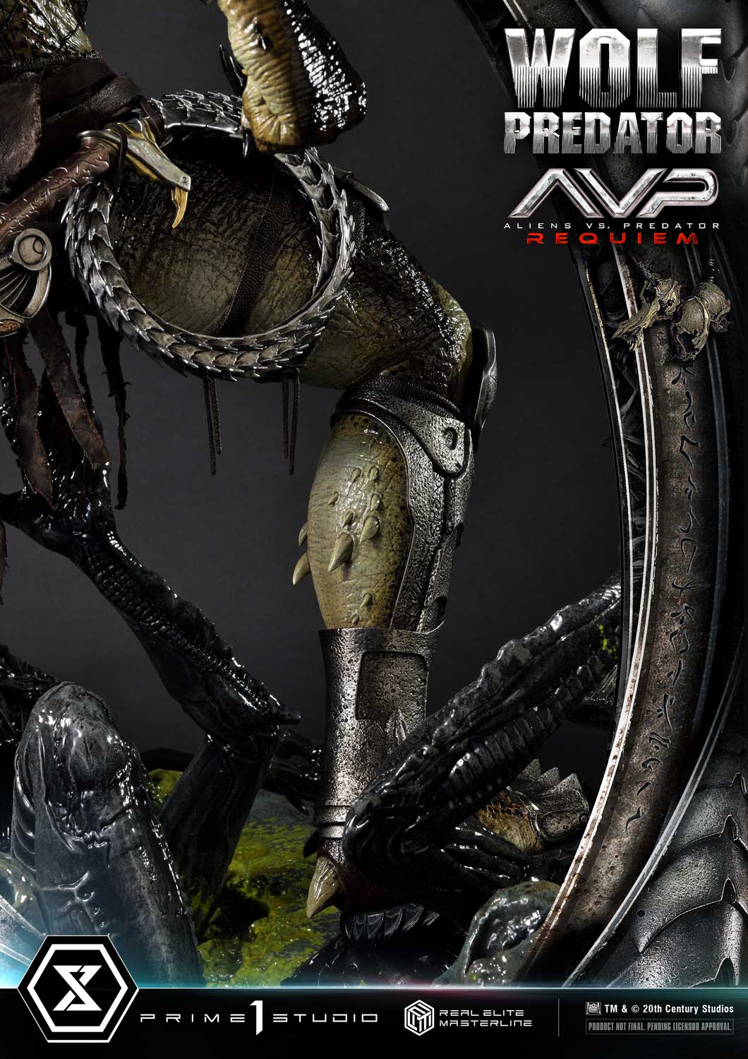 Prime 1 Studio - Aliens vs. Predator: Requiem: 1/3 Scale Wolf Predator (Regular Version)