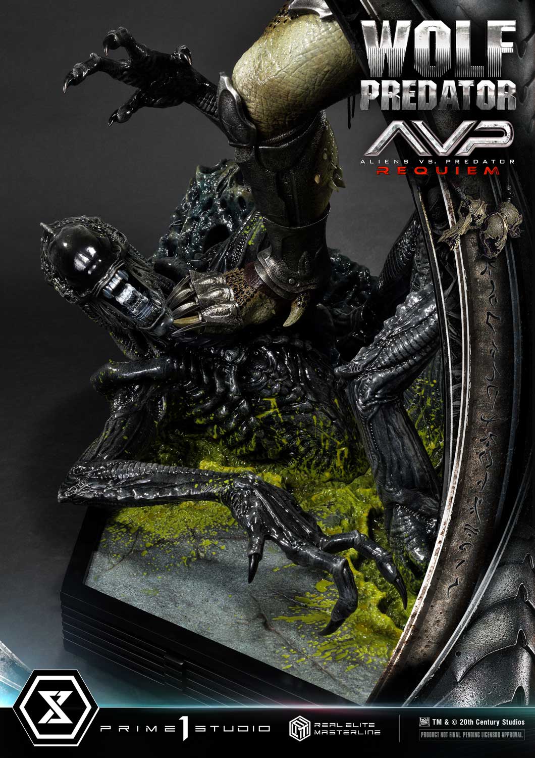 Prime 1 Studio - Aliens vs. Predator: Requiem: 1/3 Scale Wolf Predator (Regular Version)