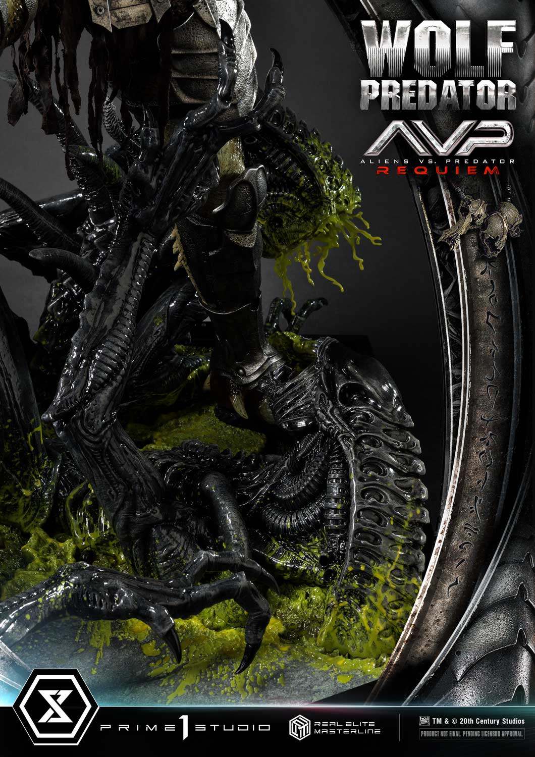 Prime 1 Studio - Aliens vs. Predator: Requiem: 1/3 Scale Wolf Predator (Regular Version)