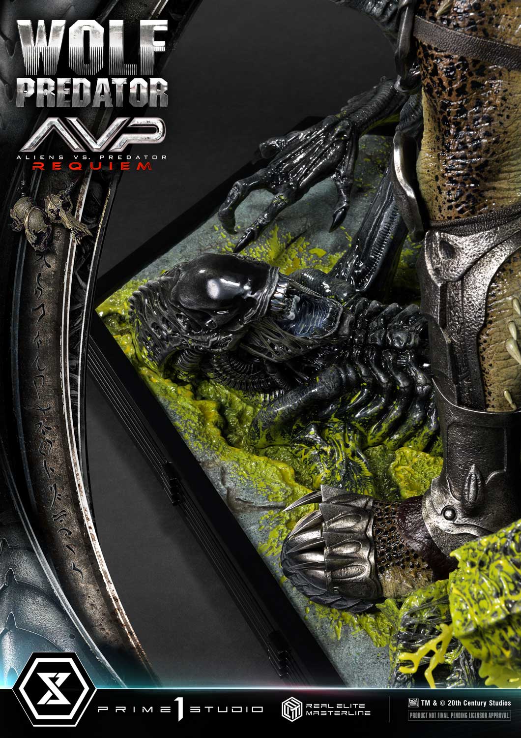 Prime 1 Studio - Aliens vs. Predator: Requiem: 1/3 Scale Wolf Predator (Regular Version)