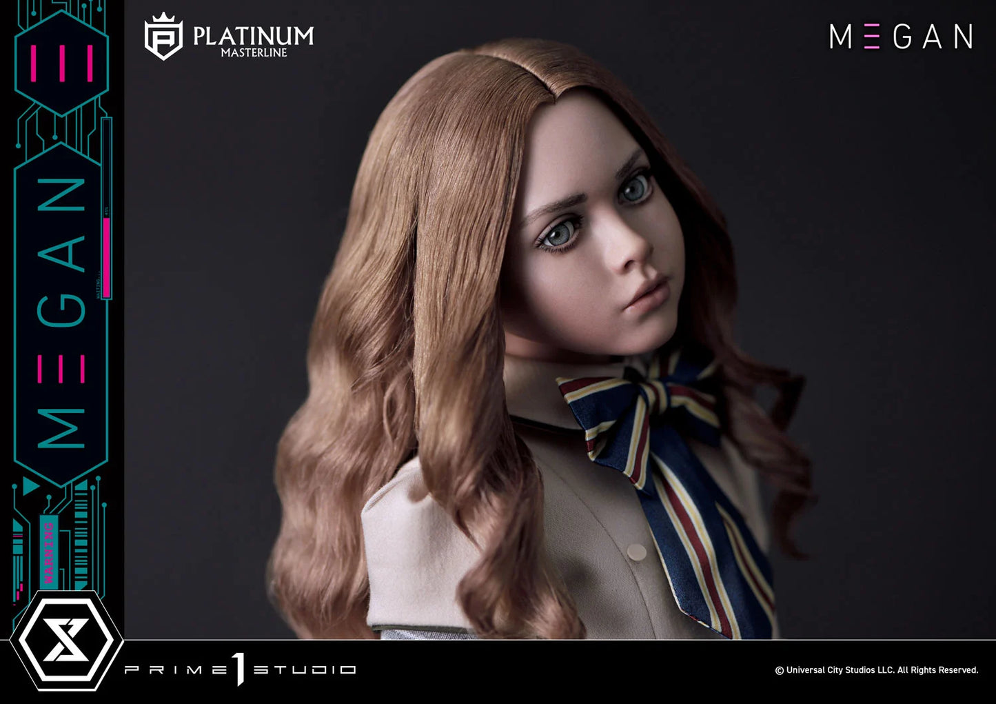 Prime 1 Studio Platinum Masterline - M3GAN (Film): 1/3 Scale M3GAN (Bonus Version)