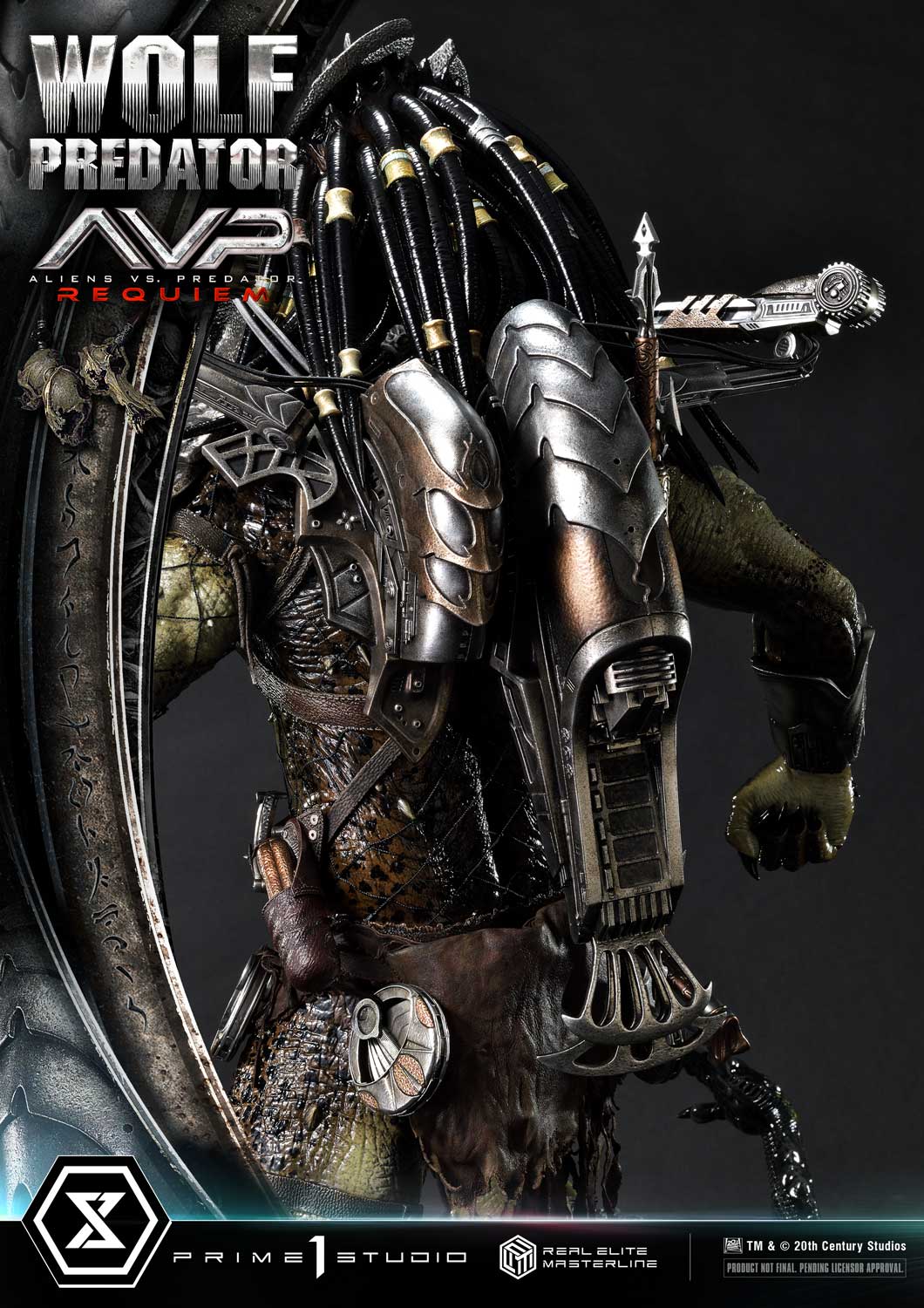 Prime 1 Studio - Aliens vs. Predator: Requiem: 1/3 Scale Wolf Predator (Regular Version)