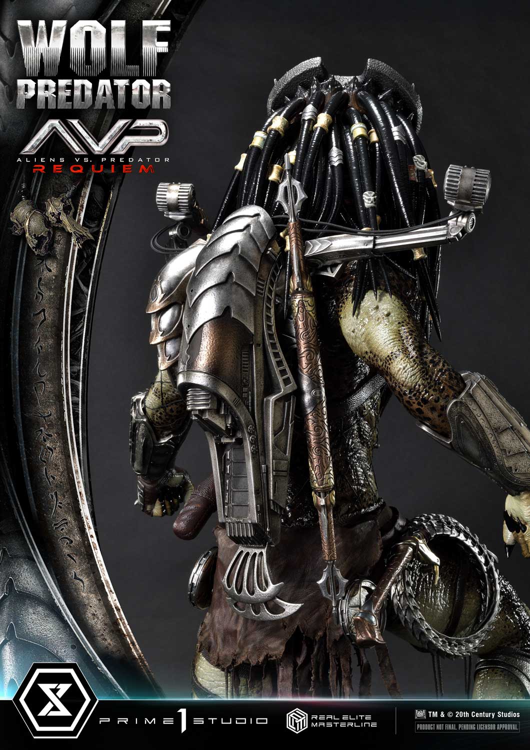 Prime 1 Studio - Aliens vs. Predator: Requiem: 1/3 Scale Wolf Predator (Regular Version)