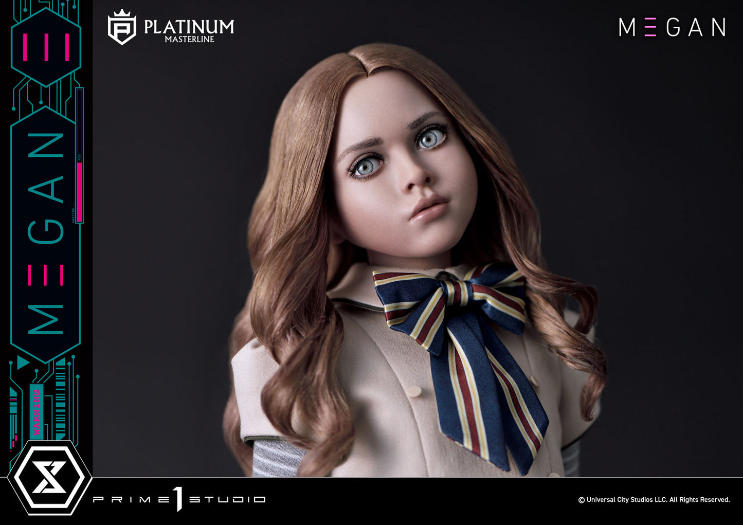 Prime 1 Studio Platinum Masterline - M3GAN (Film): 1/3 Scale M3GAN (Bonus Version)