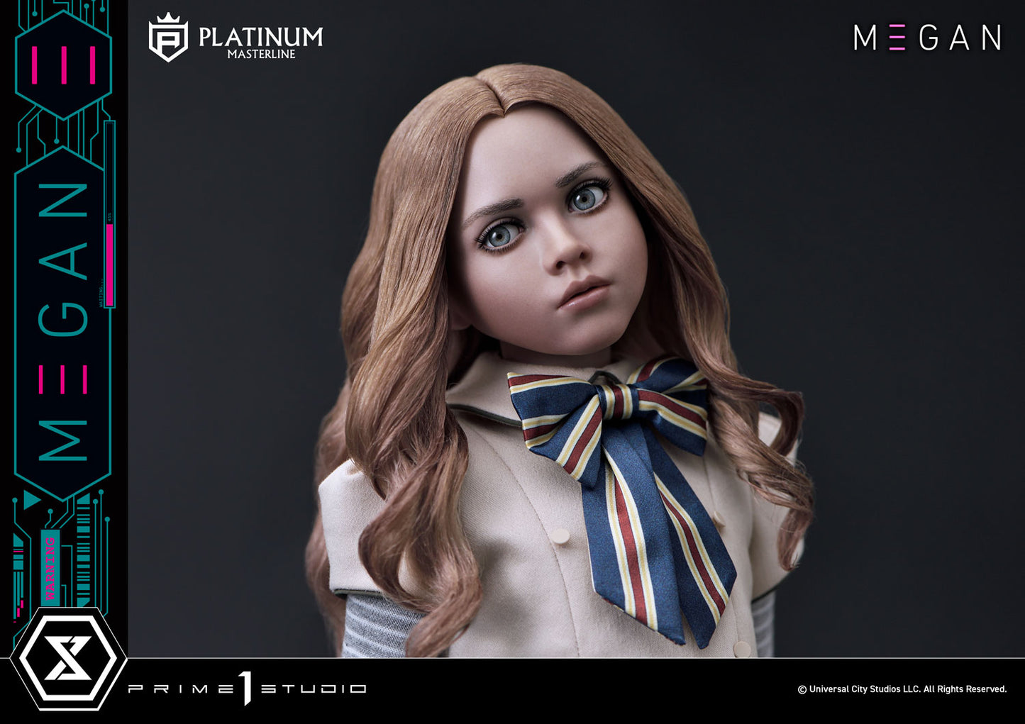 Prime 1 Studio Platinum Masterline - M3GAN (Film): 1/3 Scale M3GAN (Bonus Version)