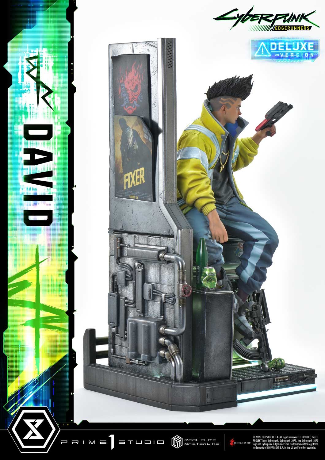 Prime 1 Studio - Cyberpunk Edgerunners: 1/4 Scale David (Deluxe Version)