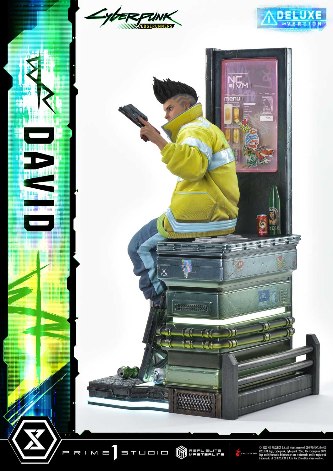 Prime 1 Studio - Cyberpunk Edgerunners: 1/4 Scale David (Deluxe Version)