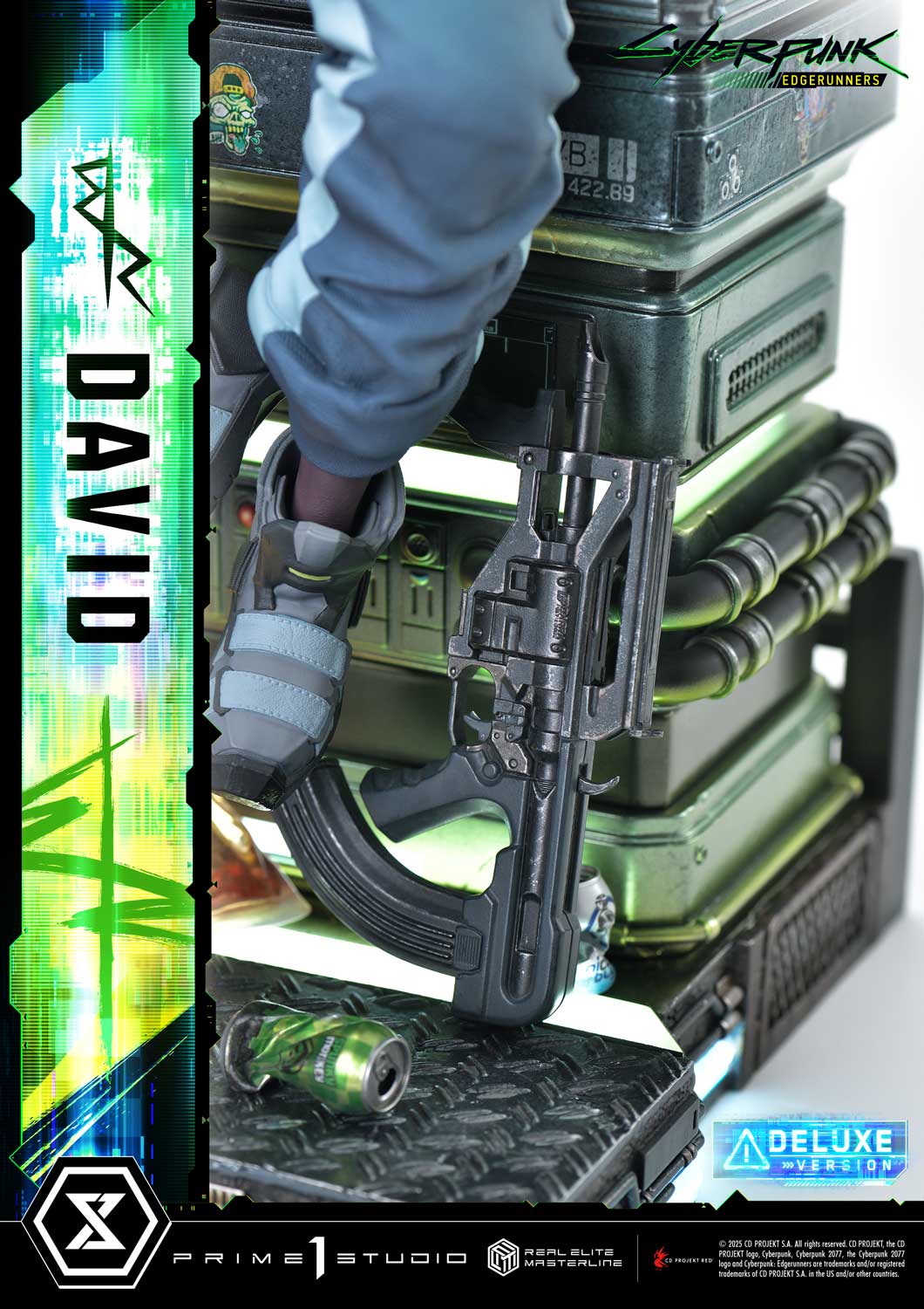Prime 1 Studio - Cyberpunk Edgerunners: 1/4 Scale David (Deluxe Version)