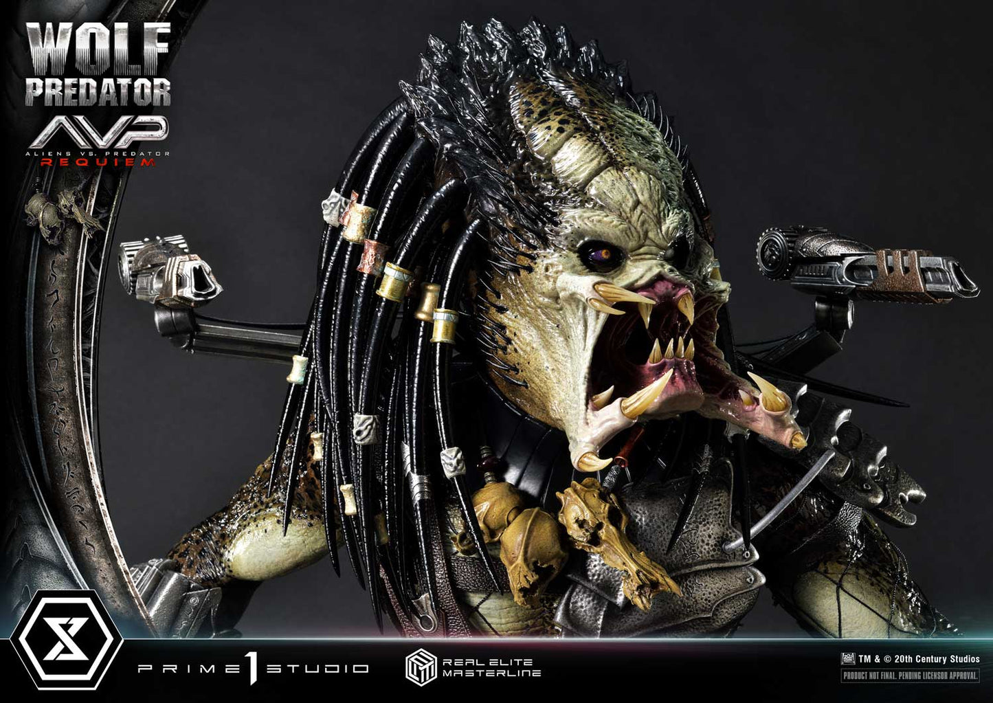 Prime 1 Studio - Aliens vs. Predator: Requiem: 1/3 Scale Wolf Predator (Regular Version)