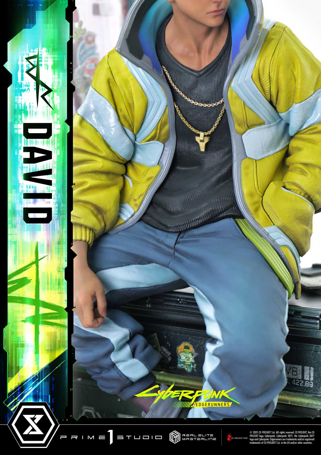 Prime 1 Studio - Cyberpunk Edgerunners: 1/4 Scale David (Deluxe Version)