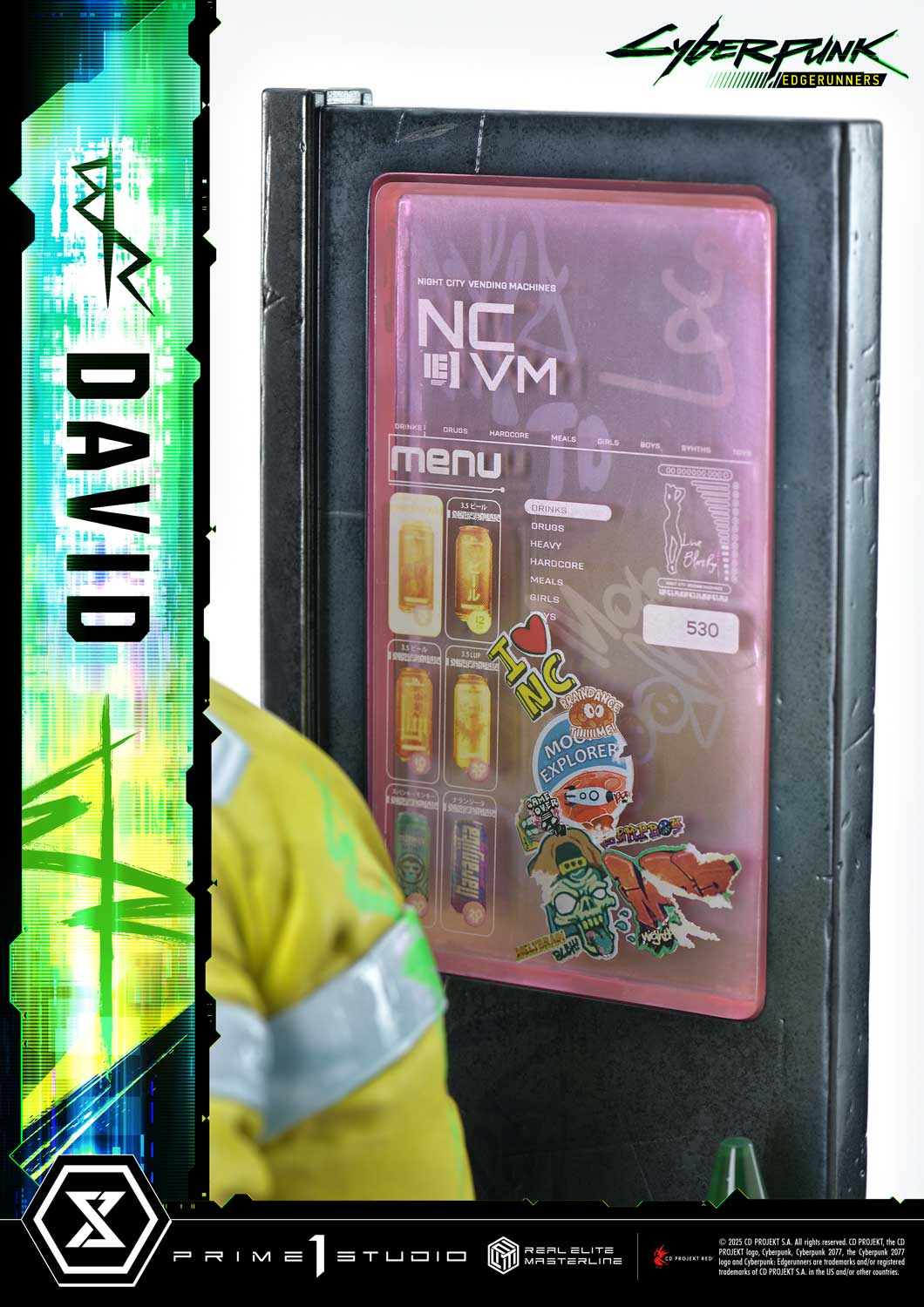 Prime 1 Studio - Cyberpunk Edgerunners: 1/4 Scale David (Deluxe Version)
