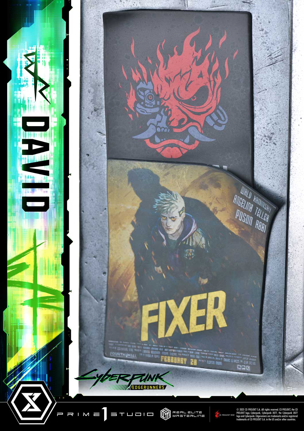 Prime 1 Studio - Cyberpunk Edgerunners: 1/4 Scale David (Deluxe Version)
