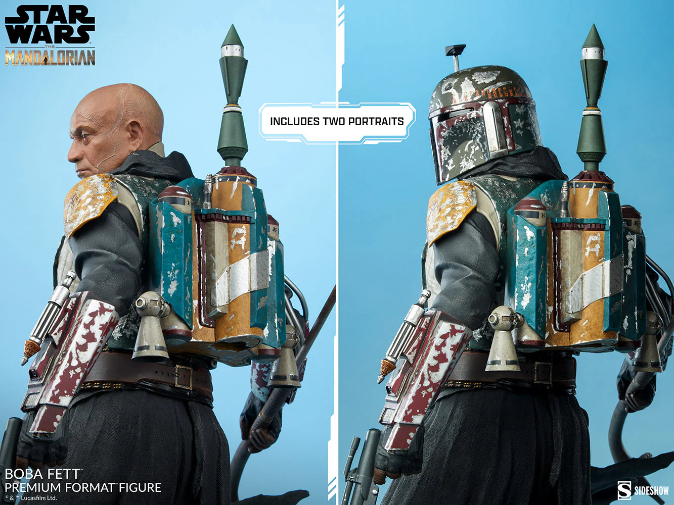 PRE-LOVED - SIDESHOW COLLECTIBLES - 300829 - BOBA FETT PREMIUM FORMAT