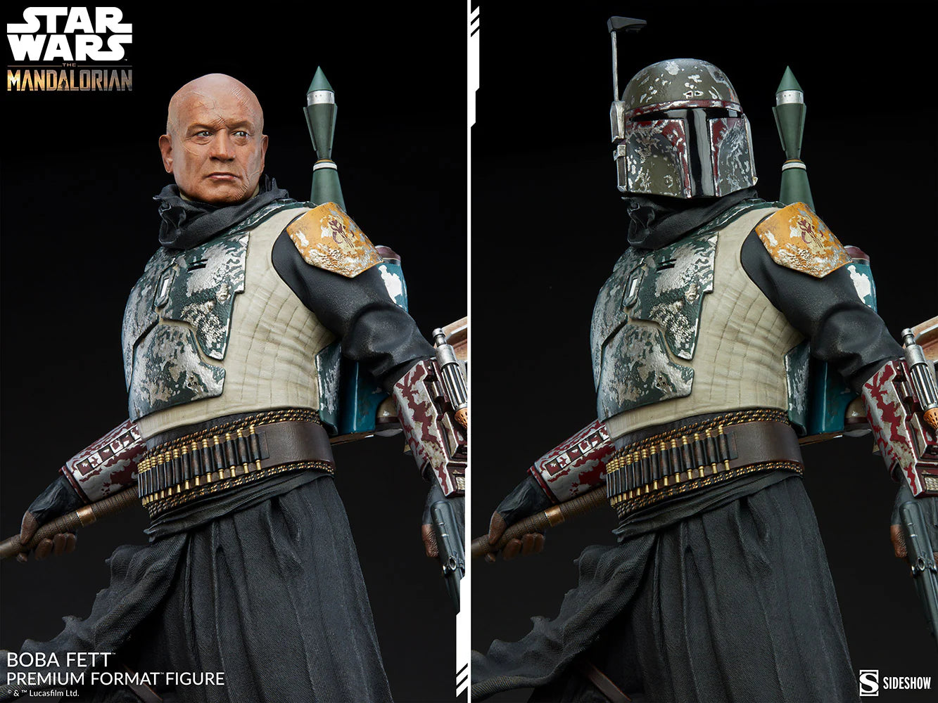 PRE-LOVED - SIDESHOW COLLECTIBLES - 300829 - BOBA FETT PREMIUM FORMAT