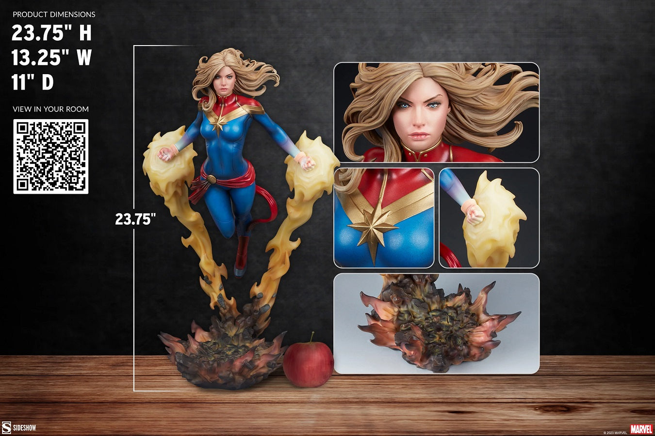Sideshow Collectibles - 300799 - Captain Marvel Premium Format™