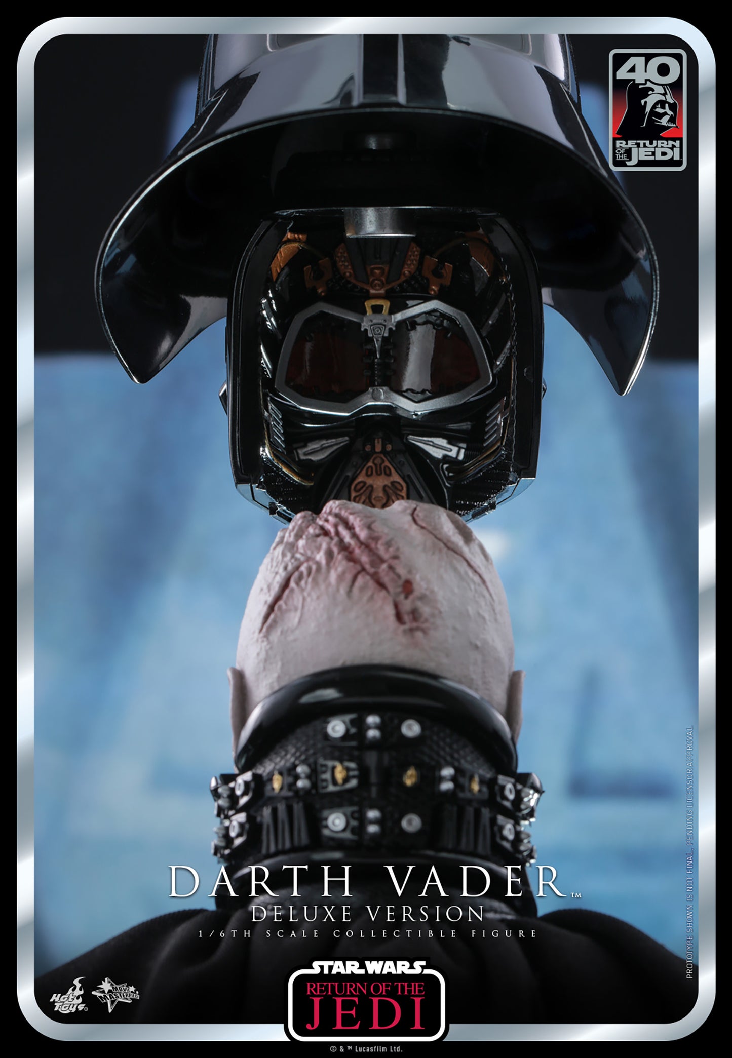 Hot Toys - MMS700 - Star Wars: Return of Jedi 40th Anniversary - 1/6 Scale Darth Vader Deluxe Version