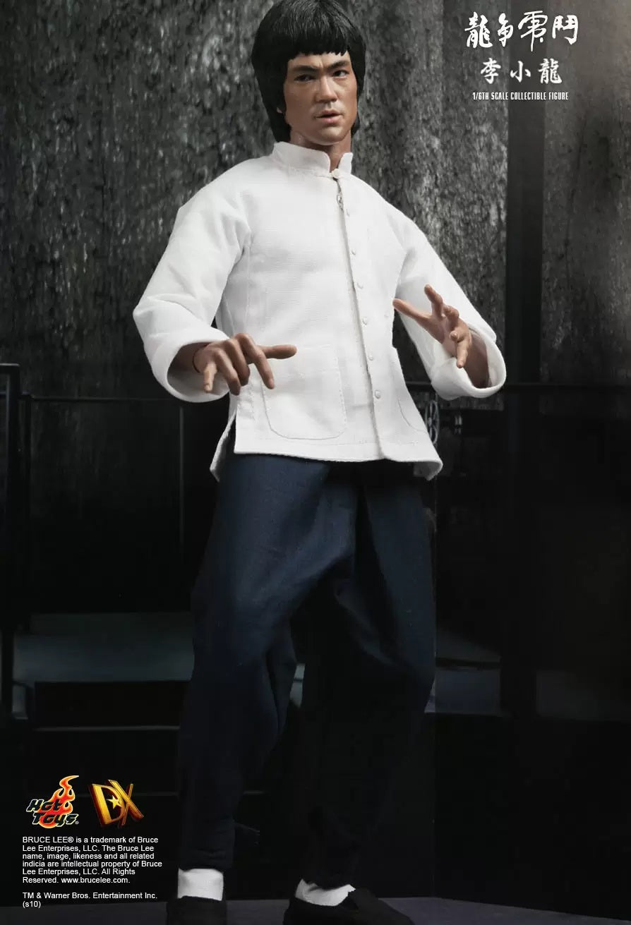 PRE-LOVED - Hot Toys - DX04: Bruce Lee Enter The Dragon + Extra Body