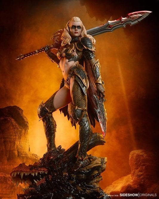 PRE-LOVED - Sideshow Collectibles - 300752 - Dragon Slayer: Warrior Forged in Flame