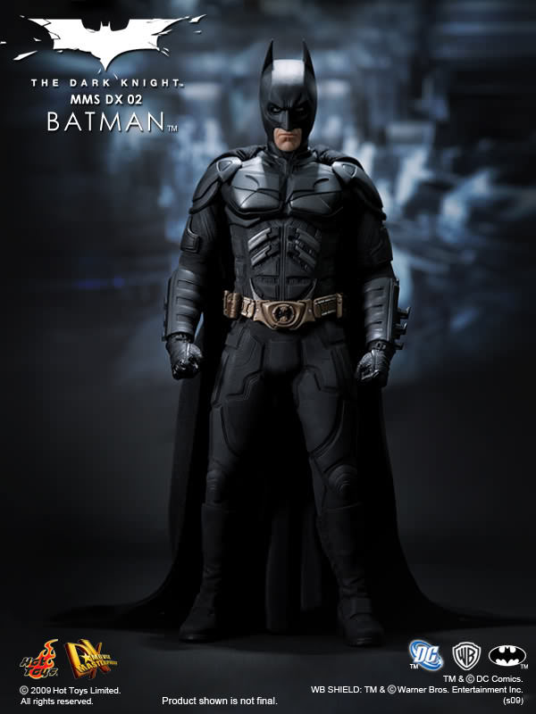 PRE-LOVED - HOT TOYS - DX02 - THE DARK KNIGHT BATMAN