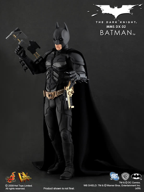 PRE-LOVED - HOT TOYS - DX02 - THE DARK KNIGHT BATMAN