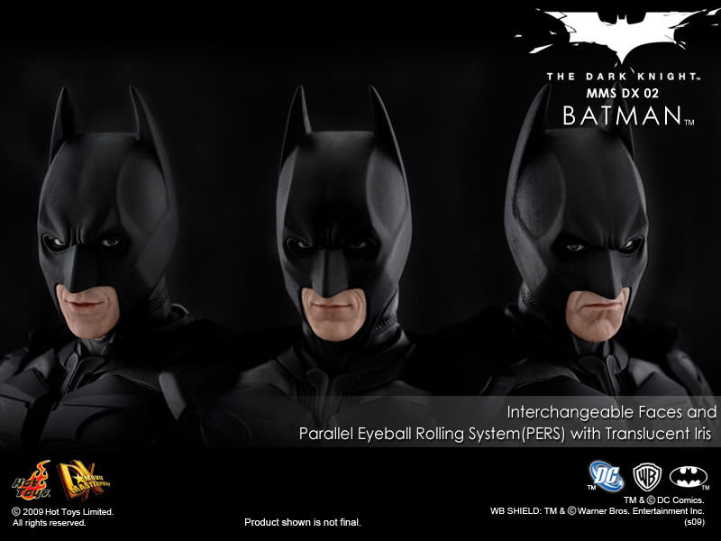 PRE-LOVED - HOT TOYS - DX02 - THE DARK KNIGHT BATMAN