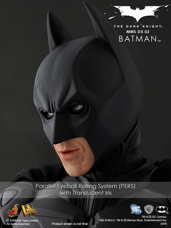 PRE-LOVED - HOT TOYS - DX02 - THE DARK KNIGHT BATMAN