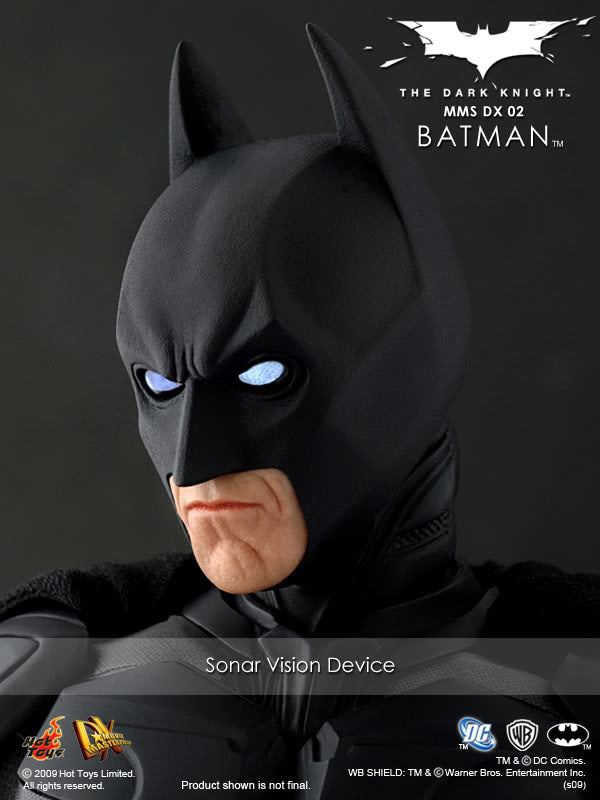 PRE-LOVED - HOT TOYS - DX02 - THE DARK KNIGHT BATMAN