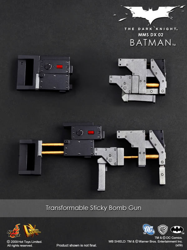 PRE-LOVED - HOT TOYS - DX02 - THE DARK KNIGHT BATMAN