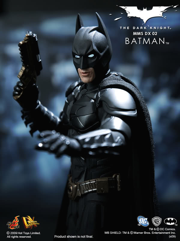 PRE-LOVED - HOT TOYS - DX02 - THE DARK KNIGHT BATMAN