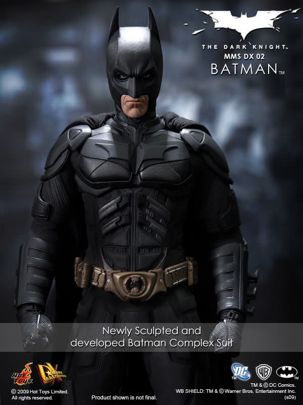 PRE-LOVED - HOT TOYS - DX02 - THE DARK KNIGHT BATMAN