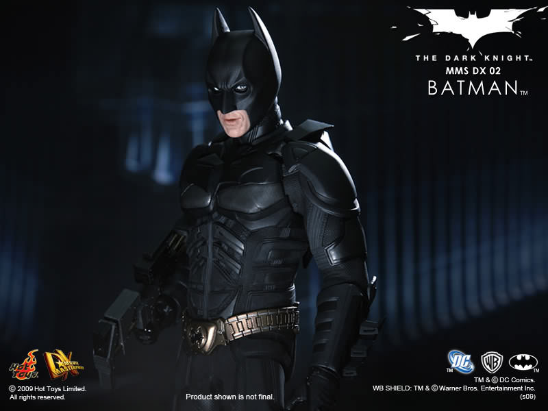 PRE-LOVED - HOT TOYS - DX02 - THE DARK KNIGHT BATMAN