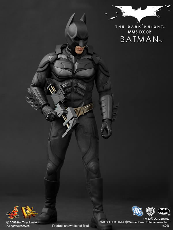 PRE-LOVED - HOT TOYS - DX02 - THE DARK KNIGHT BATMAN